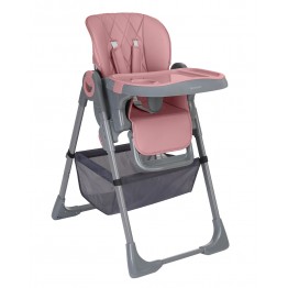 Kikka Boo Comfy+ Αναδιπλούμενο Καρεκλάκι Φαγητού με Μεταλλικό Σκελετό Pink 31004010200
